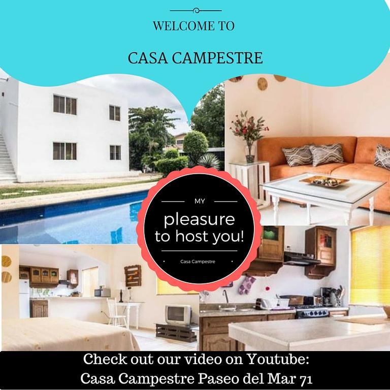 Casa Campestre Apartment Cancun Ngoại thất bức ảnh